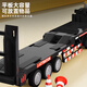 Zhouke Remote Control Truck Super Heavy Duty Semi-trailer Electric Children's Car Trailer Tractor Cargo Truck Flatbed Children's Electric Car Red Upgraded 42cm Flatbed Truck Lucky Red Package 1 Single Rechargeable Battery + 1 Charging Cable