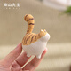 Mr. Nanshan Zisha creative tea pet ornaments cute desktop ornaments home tea play Kung Fu tea set accessories three-legged cat tea pet three-legged cat tea pet