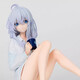 NetMitting Witch Journey Figuren sitzen Pyjamas Ireena Anime Zweidimensionales Melancholie Schönes Mädchen Model Ornament Geschenk Wasserbecher Irea-11 cm sitzende haarlose Decke