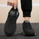 Les mêmes chaussures de sport de marque pour les hommes en été Nouveau mesh en mesh, chaussures de course absorbant les chocs de choc volant des chaussures en maille résistantes à l'odeur volant AC3888 Black 41