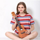 Er Jiagong Ukulele-Anfänger und Anfänger für die Einführung von Mädchen Vancouver 23-Zoll-Kleingitarren-Kindertag jagen Träume + Accessoires + Tuner + Baumwolltasche 23 Zoll