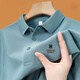 Czcm Light Luxury High-End Brand Brand Roomed Polo рубашка для мужской футболки Lose Casual Collar Business Top New Style New Style Рубашка Y2Polo-Black 3xl 165-180Jin [Jin равно 0,5 кг]