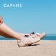 
Daphne [Same Model in Song Qian] Yunrude Training Shoes for Women 2025 Summer New Mesh Breathable Retro Casual Sports Shoes for Women Pink [Mesh Breathable Comfortable Soft Sole] 38