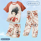莫代尔女童空调服2025新款儿童睡衣哪吒敖丙男童夏家居服冰丝 ST12350那扎敖丙【凉感莫代尔】 160 cm/20码【155-160cm】