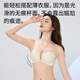 莫代尔前扣内衣女小胸聚拢显大无钢圈平胸专用不空杯胸罩无痕防下垂文胸 豆粉色+豆粉色 两件 80A L36/BC罩杯