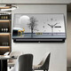 
Yaoshijia painting light luxury electric meter box decoration painting with clock and watch household electronic perpetual calendar clock cover distribution box power switch box hanging painting JD121.27 perpetual calendar + watch 80*40cm (cover 70*30) lift cover/strip black frame