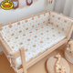 G.Duckkids Crib Bleed окружает анти -коллизию хлопок чистый хлопок мужского и женского пола детей с шприпентом ткани мягкая сумка маленькая кровать сгущенное забор - beibeihu 30*200 на кусок
