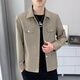 
Playboy (PLAYBOY) jacket for men casual and versatile 2025 new spring and autumn thin small lapel jacket summer men's clothing business high-end trend khaki XL [suitable for 130-145Jin [Jin equals 0.5 kg]]