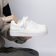 
Global Invisible Inner Heightening Small White Shoes Men's 2025 New Summer Breathable Men's Shoes Thick Sole Heightening Casual Board Shoes