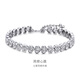 Jinzhizun (3DG Jewelery) CNC craft platinum pt950 love bracelet women's birthday gift priced by gram 13.89 grams (including labor cost 1,458 yuan)