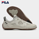 FILA 斐乐官方男鞋STEP复古运动鞋2025秋新款彩石鞋薄底鞋休闲鞋 燕麦棕-OM 42