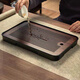 Home Easy Bamboo Small Tea Table Tea Tray Kung Fu Tea Set Tea Ceremony Accessories Small Tray Simple Water Storage Drainage Tea Tray Large