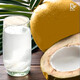 Jinrunxin Hainan Golden Coconut Freshly Picked Green Coconut Large Fruit Natural Coconut Water Coconut Juice Coconut Egg Pregnant Women Fruit Amniotic Water Sharing Pack 4 (Large Fruit Single Fruit Approximately 3Jin Jin is equal to 0.5kg)