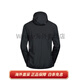 萨洛蒙（Salomon）SS25 CIFER WIND ANORAK U 时尚舒适百搭连帽夹克外套 男女同款 深黑色 XS