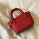 South-style Chio2nd Scontot Bag Women's Bag Summer Multicolor Mini Small Handbag One-Shoulder Crossbody Bag Cherry Red