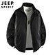 JEEP SPIRIT Jeep jacket men's jacket men's autumn and winter casual high-end style sports high-end sense handsome stand-up collar clothes