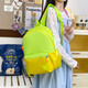 Backpack ladies backpack new Korean style fashion Oxford cloth waterproof junior high school students primary school bag dark green (no pendant) TJ936