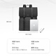 Mark Huafei backpack men's large capacity computer men's bag fashionable casual travel backpack trendy schoolbag black diamond