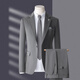 TPZBWG Traje de traje de marca High-End Juego para hombres 2025 NUEVO NEGOCIO CROUMENTO CASA VESTO DE VERCES DE Tres piezas