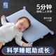 Oinme children's pillow 0 to 1-3 years old 3-6 years old kindergarten baby over one year old memory foam student pillow baby all seasons Modal/blue 1.5cm/2.5cm height T1 section (0-1)