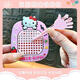 Qilicai Dunzipped Magnetic Steal Ball Bangs Bears Beads Labyrinth Level Game Game Magnetic Ball Pen ручка для детского пудинга желтый + pachy крюк