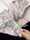 Orende French High-End Hellokitty Ice Silk Pyjamas für Frauen im Sommer kann neuer Stil im Internet im Internet-Kleidungsstil FY-3937 [Kurzärärmel-Shorts] XL [Empfohlen 120-135 Jin [Jin Equals gleichen 0,5 kg] getragen werden]