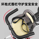 Jihongniu Bicycle Delm Seat Front, дорожный горный велосипедный сиденье с оборудованием для детской верховой езды, прозрачный акрил + с двумя точками + фиксация + высокая защитная ограждения, анти-коллизионная площадка + ремень безопасности + прокатный прокладка + инструменты установки.