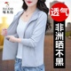 Woodpecker Ice Silk Scred Screen Vêtements Summer Femme Nouvelle veste de vélo mince UV Breatch White M