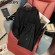 
MAGIOPY International Luxury High-end Brand Small Fresh Green Casual Sports Set Women's 2025 Spring Fashion Age Reducing Hooded Light Green Two-Piece Set S (100Jin [Jin equals 0.5 kg])