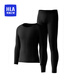 HAILAN HOME SOUSSWEAR THERMORES Vêtements d'automne masculins et pantalon d'automne sous-vêtements thermiques pour hommes Sous-vêtements chauds pour hommes Pantalons chauds d'automne Tech Black M -165/90 (90-110jin [Jin est égal à 0,5 kg]))