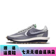 Nike (Nike) Herrenschuhe Ldwaffle Sacai Takahashi Schild gemeinsam Waffel dekonstruierte Laufschuhe Sportschuhe Frauenschuhe DJ4877-600 Black Grey Blue 36
