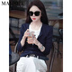 
MAGIOPY International Luxury High-end Brands High-end Brand Casual Sports Set Women's 2025 Spring Slim and Slim Cardigan Top + White Pants S (100 Jin [Jin equals 0.5 kg])