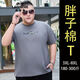 Classic Car (Laoyche) T-shirts à manches courtes d'été pour hommes de grande taille pour hommes en coton gras gras et gras plus gras plus grand t-shirt top jxm9901 blanc 3xl 185 (180-200jin [Jin est égal à 0,5 kg]))