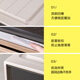 
LDVEP wardrobe storage box drawer type clothing storage box household clothing storage box plastic transparent underwear storage cabinet C3523 [deep 45*width 35*height 23CM] one-pack brown [export quality/no installation]