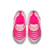 耐克（NIKE）官方毛毛虫男女童DYNAMO FREE幼童易穿脱运动鞋CI1187 686中柔粉/透明粉/白金色/金属银 28