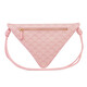 McMlauretos Classic Design Match Classic Triangle en cuir doux Sac crossbody Embrayage Style pour femmes rose MXZESAC06P6001