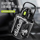 PCXZSKLEF German water cup large large capacity 2025 new men's sports water bottle tons of space belly cup strap anti-scalding sports black 1.8L (can hold boiling water) thickened PC + pad
