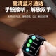Xiaomi mobile phone universal high-precision non-invasive blood pressure measurement blood uric acid blood lipid Bluetooth watch full mobile phone compatible health smart bracelet black