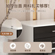 
Liku TV Cabinet Flooring 2025 Latest Modern Simple Living Room Small Household Retractable Coffee Table TV Cabinet Combination Recommended | Four-door Retractable (120-170) Black and White Assembly (Only Installed)