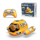 MPPMCK -U -Boot -Spray -Motorboot Doppelpropeller Fernbedienung Elektrisches Boot Modell Kinderspielzeug baden und spielt Sommerlading Red Spray Fernbedienung Motorboot mit Lichtern Drei elektrisch