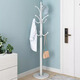 SGMW coat rack floor-standing bedroom clothes rack living room vertical wrought iron clothes hanging rack indoor single pole storage rack hanging bag rack
