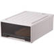 Sanqihu Wardrobe Storage Box Drawer Storage Box Household Wardrobe Clothing Organizer Plastic Clothes Storage Cabinet Export 3523 Depth 47*Width 35*High 23cm Special Offer One Pack Tea Color