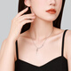 Chao Acer Gourd Coin Platinum Pendant Chain PT950 Necklace Set Chain Neck Ornament Birthday Gift for Women Price Chain length is about 42cm+, including labor cost 630 yuan 6.95g