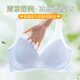 莫代尔无痕内衣女夏季款大胸显小聚拢收副乳冰丝美背心式大码文胸罩 肤色 （1件装） XL 120-135斤