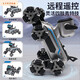 Shantoulin Village Children's Remote Control Robot 1-3 à 6 ans et demi bébé fille 5-7 garçon smart chien jouet précoce éducation cadeau à huit roues robot chien télécommande + regarder la version double électrique