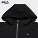 FILA Official Men's Woven Jacket 2025 Autumn Fashion Simple Casual Comfortable Hooded Top
