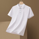 
Jewish POLO neck short-sleeved T-shirt men's summer sports running trend casual thin T-shirt breathable quick-drying top HEPG-JS-677 Sky Blue (single-piece) 4XL