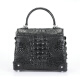 Anymic Official Authentic Bag Brand Luxury Women's Bag 2025 New Crocodile Leather Handbag Bags For Girlfriend Wife Dark Green [Embalaje de caja de regalo]