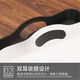 Huanjin Japanese-style pallet with wood grain with handle plastic end dishes rectangular hotel restaurant black non-slip Korean portable tray Korean 693 tray