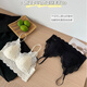 
FR.YH.ZH Qingsang Clothing French Lace Comfortable Beautiful Back Wrap Chest Fixed Coaster Slinging Breathable Underwear Women-12593 White M [90-110Jin[Jin equals 0.5 kg]]